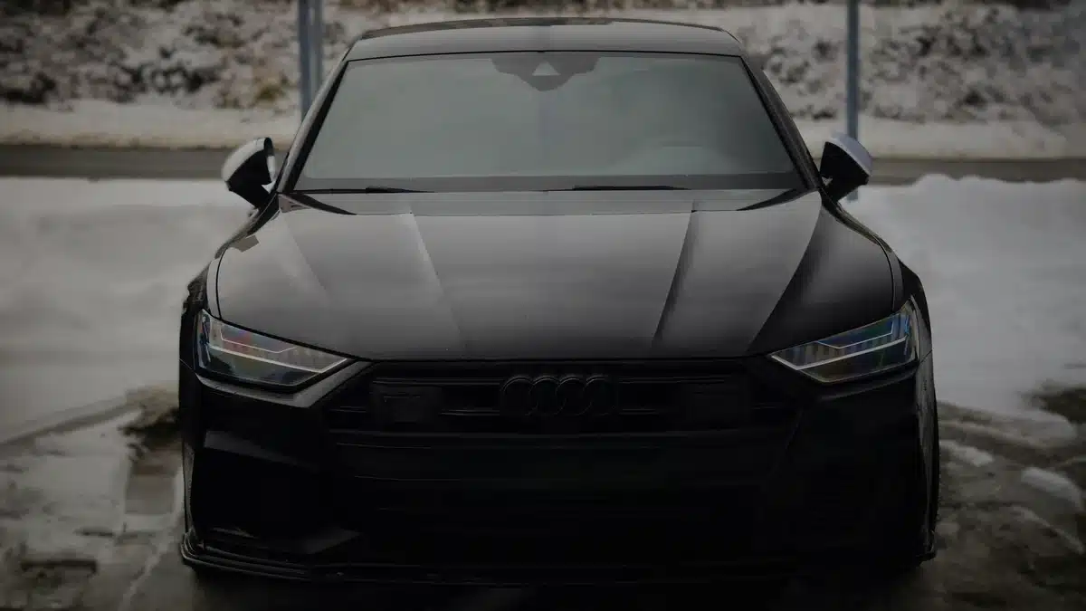 Audi grille chrome delete blackout — South Yorkshire